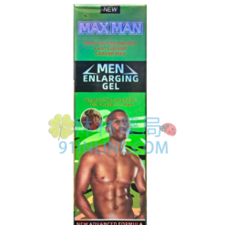 MAXMAN GEL 陰莖增大凝膠 綠色 延長性愛時間 增加勃起力度