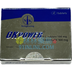 南光美好挺 瓶裝30顆 okpower  膜衣錠100mg 治療勃起障礙