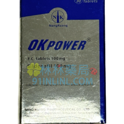 美好挺 Okpower 膜衣錠100mg 加強治療勃起障礙 臺灣南光